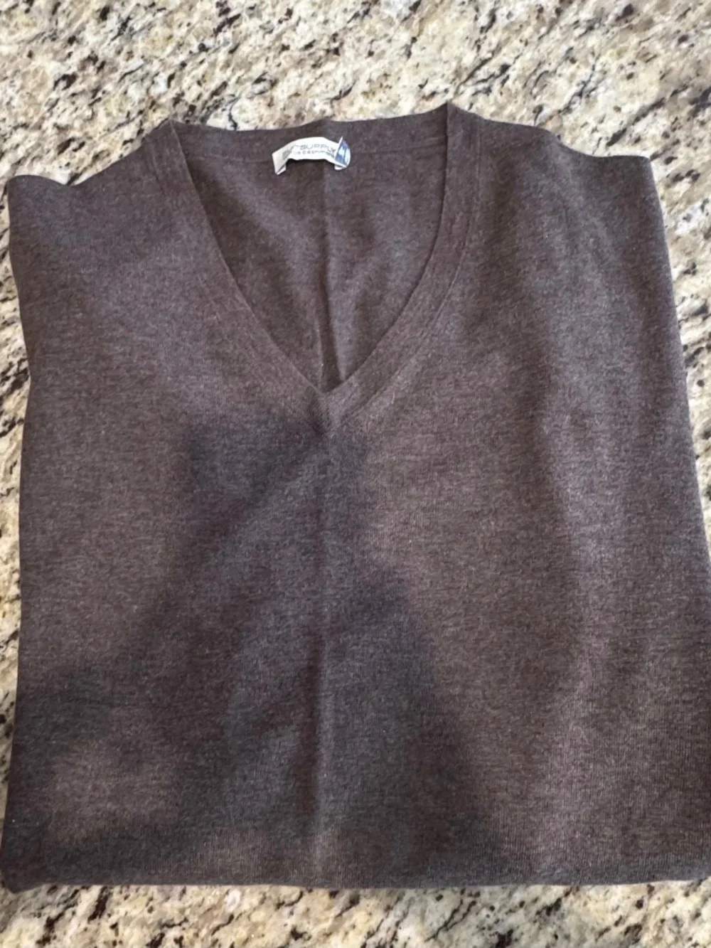 Cashmere blend sweater for men